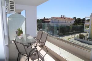 Balkón nebo terasa v ubytování R&K Suites