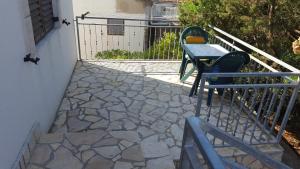 Balkón nebo terasa v ubytování Apartmani Ruk