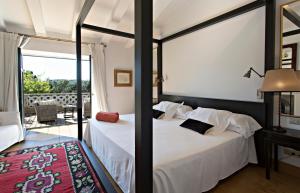 Posteľ alebo postele v izbe v ubytovaní Hotel La Malcontenta