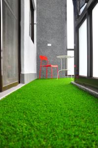 Zahrada ubytování Four Seasons Homestay