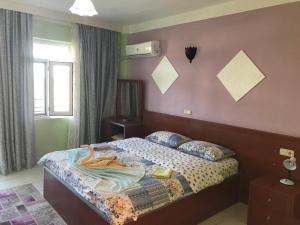 Postel nebo postele na pokoji v ubytování Hotel Grün