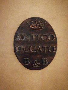 Certifikát, hodnocení, plakát nebo jiný dokument vystavený v ubytování Antico Ducato