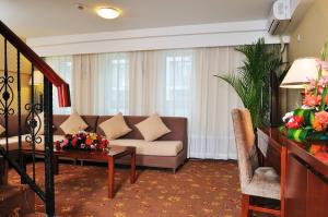 Posezení v ubytování King Parkview Hotel