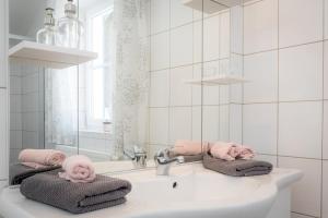 Kúpeľňa v ubytovaní Ferienwohnung Weitental + 37 fotografií