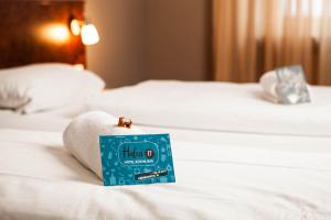 Postel nebo postele na pokoji v ubytování Hafen 17 Hotel Küche Bar