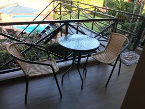 Ein Balkon oder eine Terrasse in der Unterkunft Ocio Apart