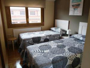 Posteľ alebo postele v izbe v ubytovaní Apartamento turistico Olite