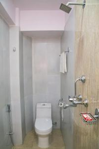 Koupelna v ubytování Sakura Boutique Hotel
