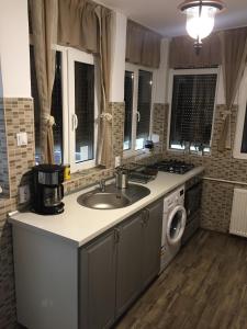 Η κουζίνα ή μικρή κουζίνα στο Casa Sara
