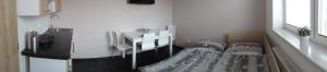 Posteľ alebo postele v izbe v ubytovaní Apartmán Lednická