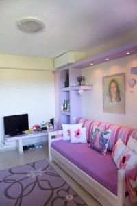 Televízia a/alebo spoločenská miestnosť v ubytovaní DreamView Luxury 4br Villa