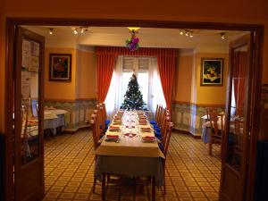 Restaurace v ubytování Hostal Orejas