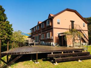 Budova, kde se bed and breakfast nachází