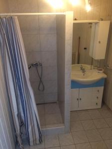 Koupelna v ubytování D&E Rooms