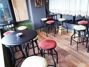 Area soggiorno di Hotel The First