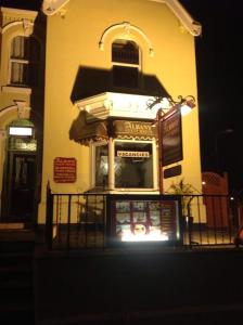 The building where the guesthouse is located 