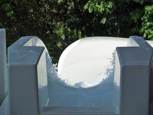 a white object with water coming out of it at Lulu Villa in Mae Nam +57 photos