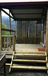 Balkón nebo terasa v ubytování Parco Vacanze Makallè + 31 fotografií