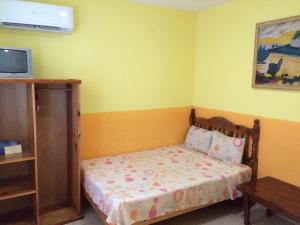Postel nebo postele na pokoji v ubytování Hotel Las Salinas