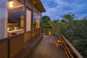 Balkon lub taras w obiekcie Leopard Nest - Glamping in Yala