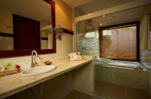 Koupelna v ubytování Gungaporanga Hotel