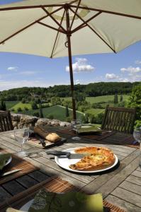 Jídlo v prázdninového domu nebo okolí