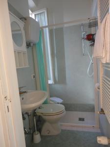 Koupelna v ubytování Hotel Morlacchi