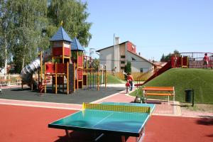 Table tennis facilities sa Platán Vendégház o sa malapit