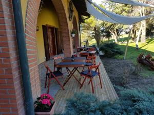 Zahrada ubytování Allevamento B&B