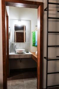 Koupelna v ubytování Hotel María del Tío Molcas
