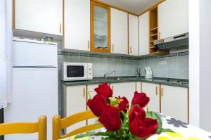 Kuchyňa alebo kuchynka v ubytovaní Apartments Krusica