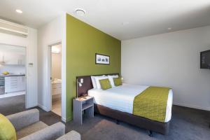 Voodi või voodid majutusasutuse Quest Rotorua Central toas