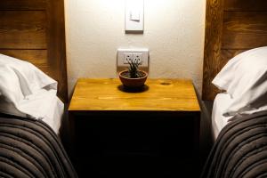 Postel nebo postele na pokoji v ubytování Hotel María del Tío Molcas