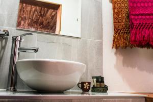 Koupelna v ubytování Hotel María del Tío Molcas