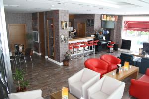 A seating area at City Hotel Plovdiv