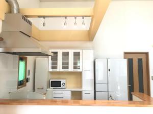Dapur atau dapur kecil di Minpaku Momotaro Bekkan