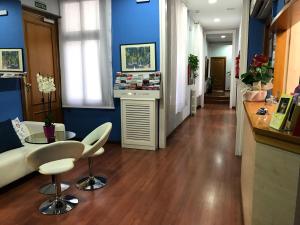TV a/nebo společenská místnost v ubytování Hotel Pelayo