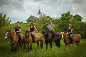 Horseback riding at the holiday home or nearby