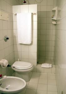 Koupelna v ubytování Tanca Manna Grimaldi