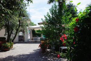 A garden outside Hotel Nautic B&B