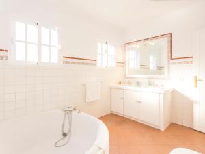 Koupelna v ubytování Chalet Sancti Petri