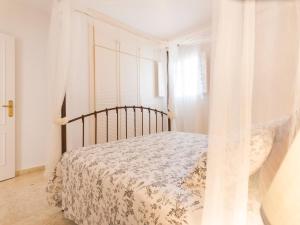 Postel nebo postele na pokoji v ubytování Chalet Sancti Petri