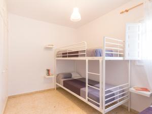 Postel nebo postele na pokoji v ubytování Chalet Sancti Petri