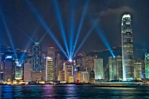 Splošen razgled na mesto Hongkong oz. razgled na mesto, ki ga ponuja gostišče