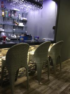 A seating area at Göcek Centre Hotel