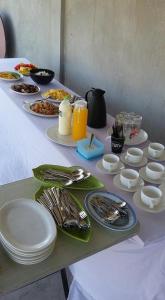 Morgenmad for gæster der bor på Villa Marquez