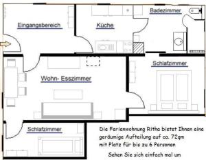 Gallery image of Ferienwohnung Ritha in Sandberg
