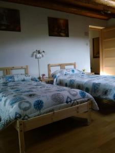 Postel nebo postele na pokoji v ubytování B&B Tisoi