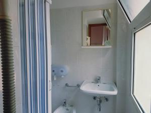 Koupelna v ubytování Hotel Giannella