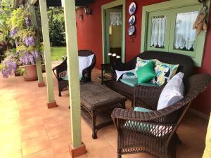 Część wypoczynkowa w obiekcie La casita de Mazo